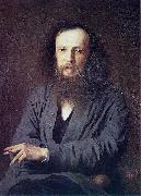 Ivan Nikolaevich Kramskoi I. N. Kramskoy. D. I. Mendeleev. Spain oil painting artist
